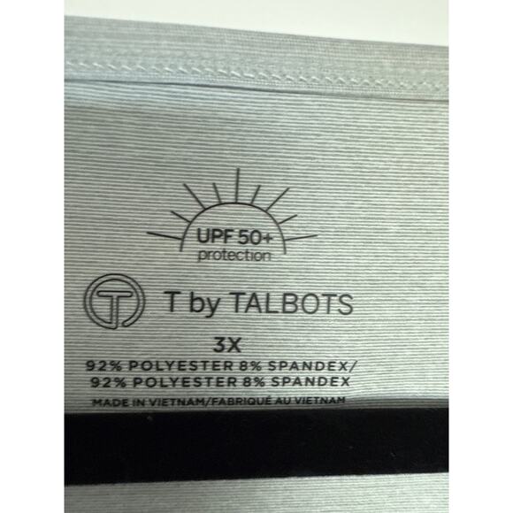 NWT T by Talbots Woman UPF 50+ Long Sleeve Top, 3X - Picture 5 of 6